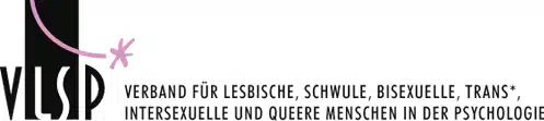Logo VLSP - Verband für lesbische, schwule, Trans*, intersexuelle und queere Menschen in der Psychologie, Link zur Website